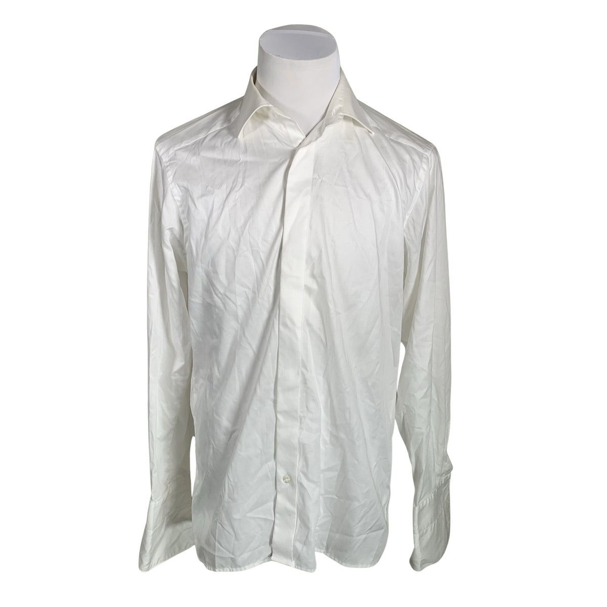 Unisex Olymp - Collared shirt, size L - White (1)