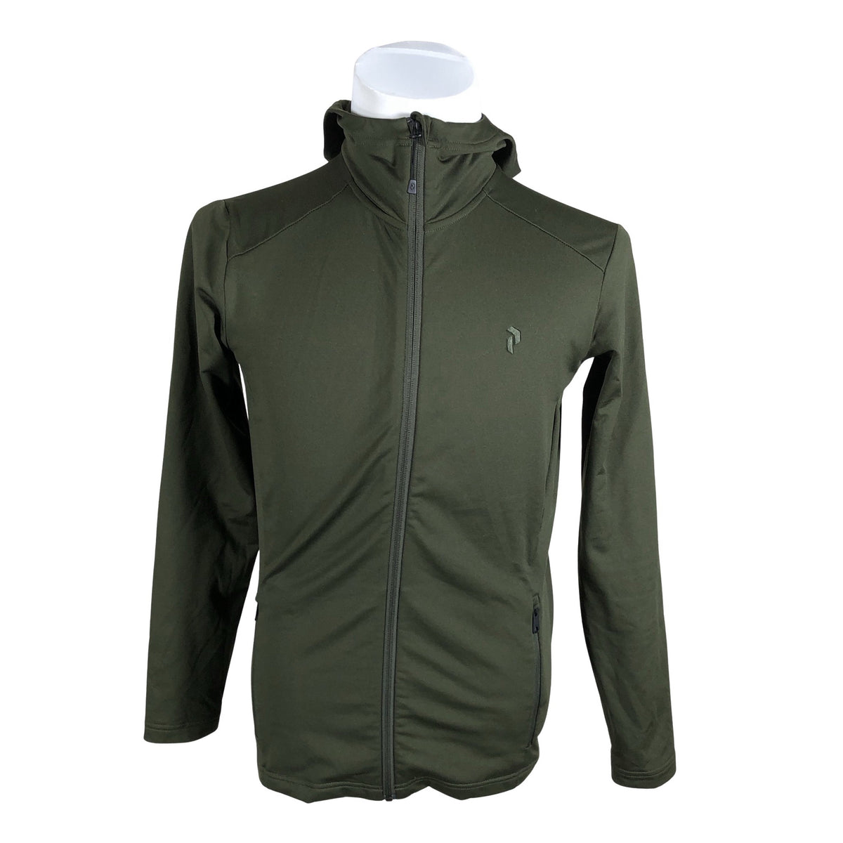 Unisex Peak Performance - Hoodie, size S - Green (1)