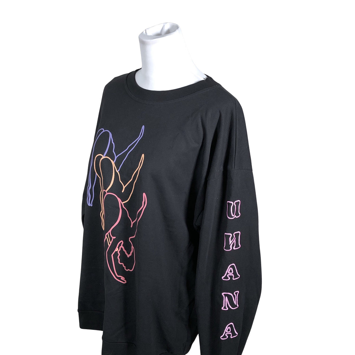 Unisex Uhana Design - Sweatshirt, size 40 - Black (2)