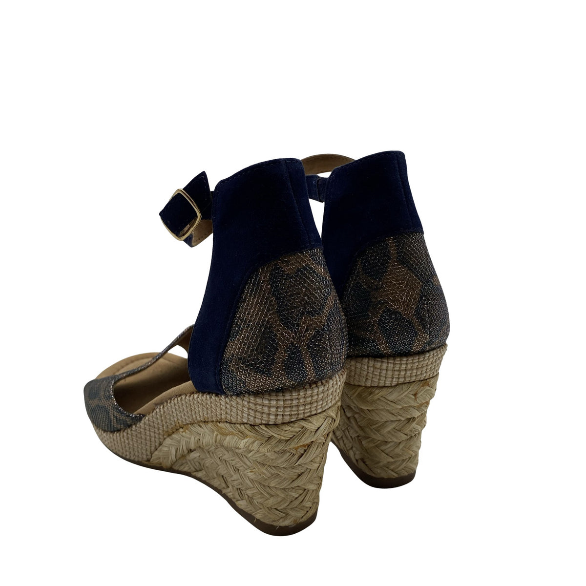 Unisex Gabor - Wedge sandals, size 38 - Blue (2)