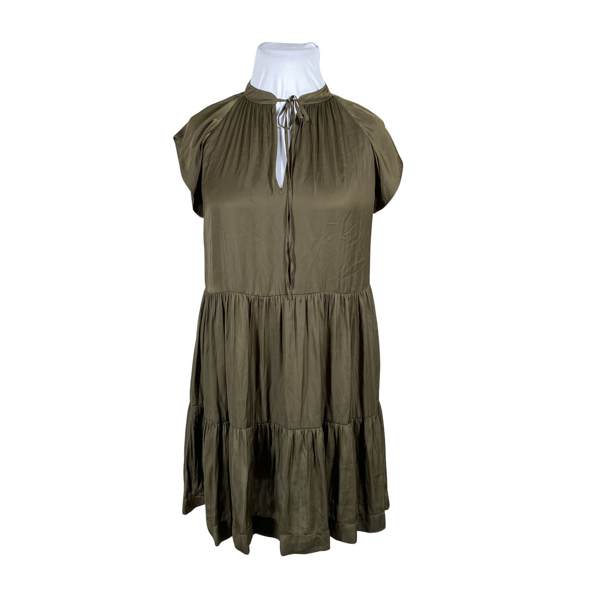 Unisex Zadig & Voltaire - Schiffon dress, size 42 - Green (1)