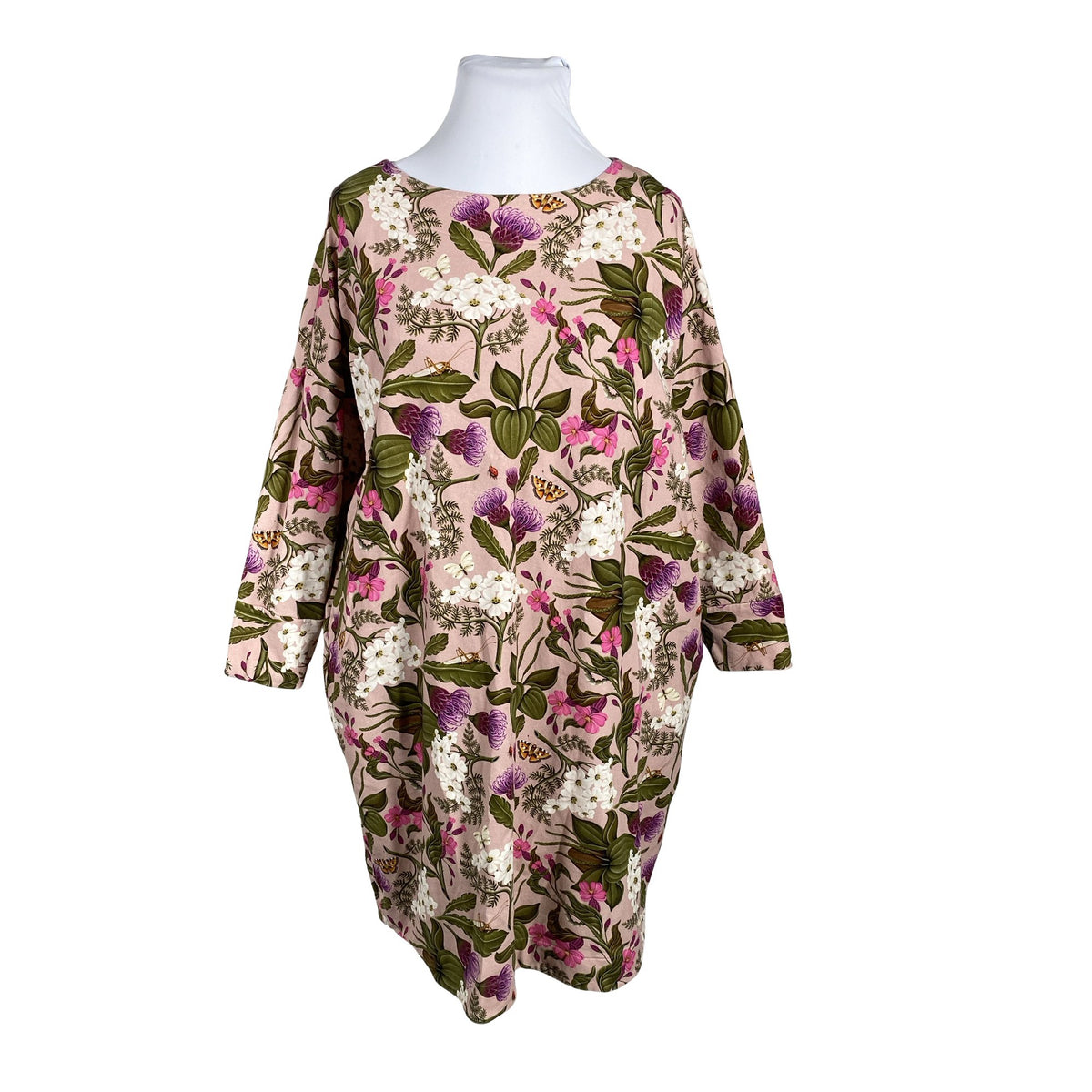 Unisex Design by Kieto - Sweatshirt dress, size 42 - Light pink (1)