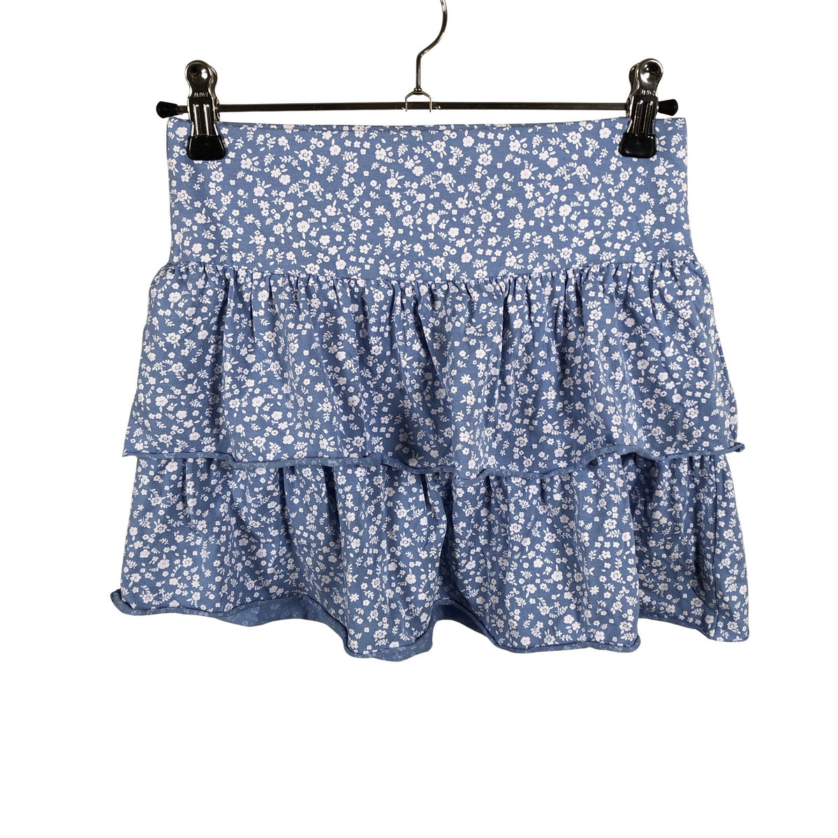 Unisex Lindex - Tricot skirt, size 134 - 140 - Light blue (1)