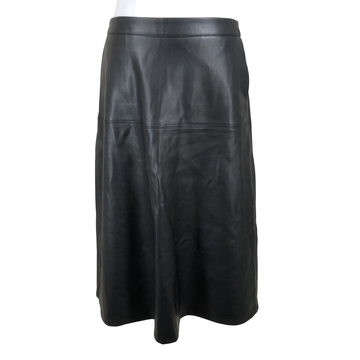 Unisex Esprit - Leather skirt, size 38 - Black (1)