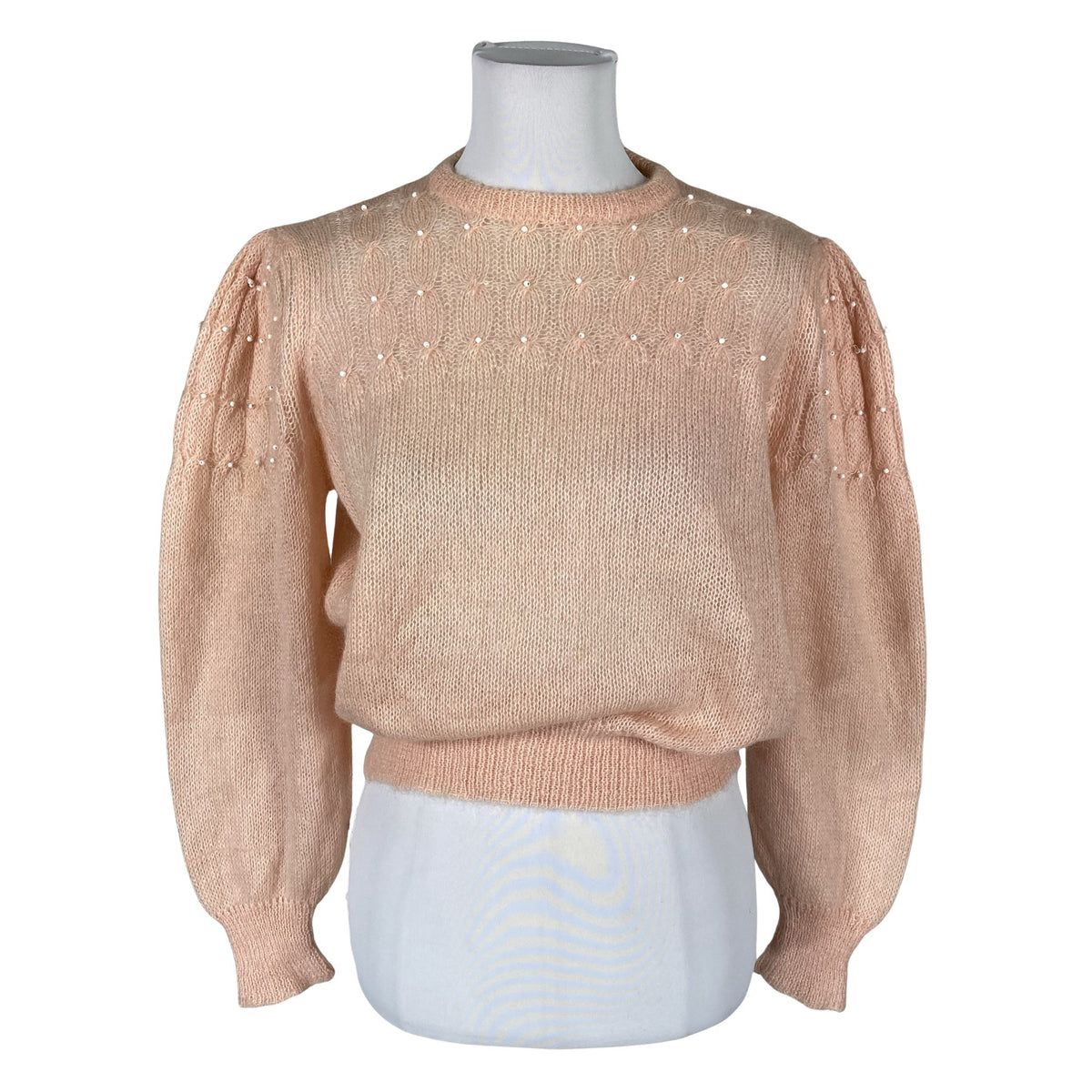 Unisex Handmade - Sweater, size 36 - Light pink (1)