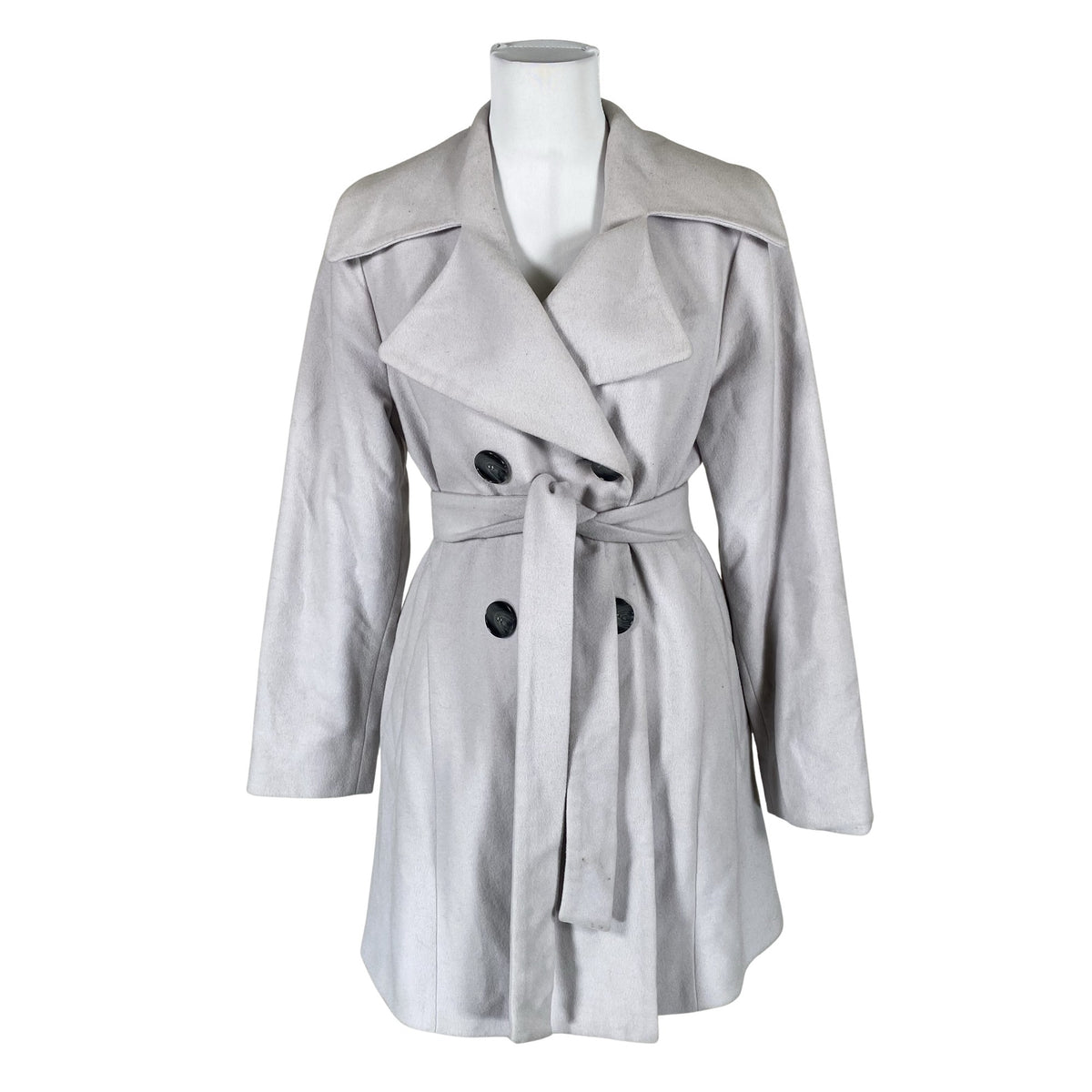 Unisex Ril's - Wool coat, size 40 - Gray (1)