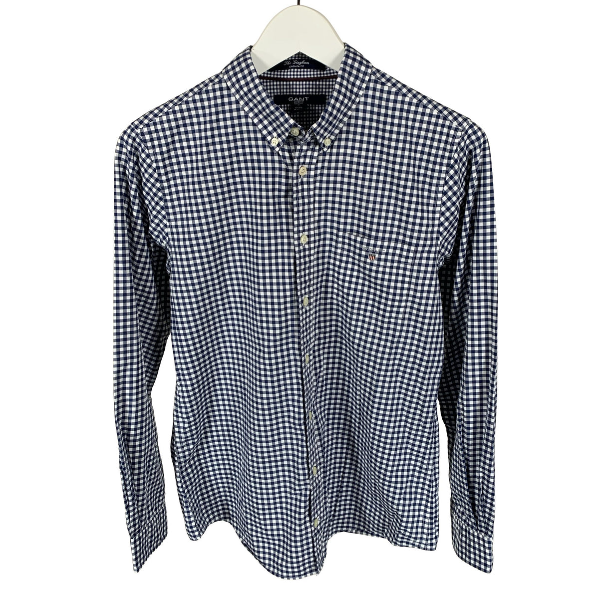 Unisex Gant - Collared shirt, size 164 - 170 - Blue (1)