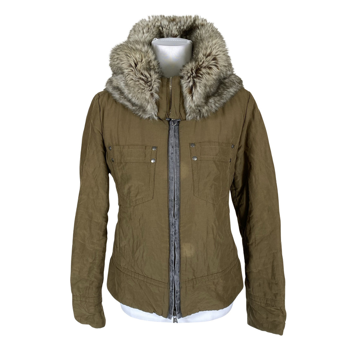Unisex Benetton - Winter jacket, size 36 - Green (1)