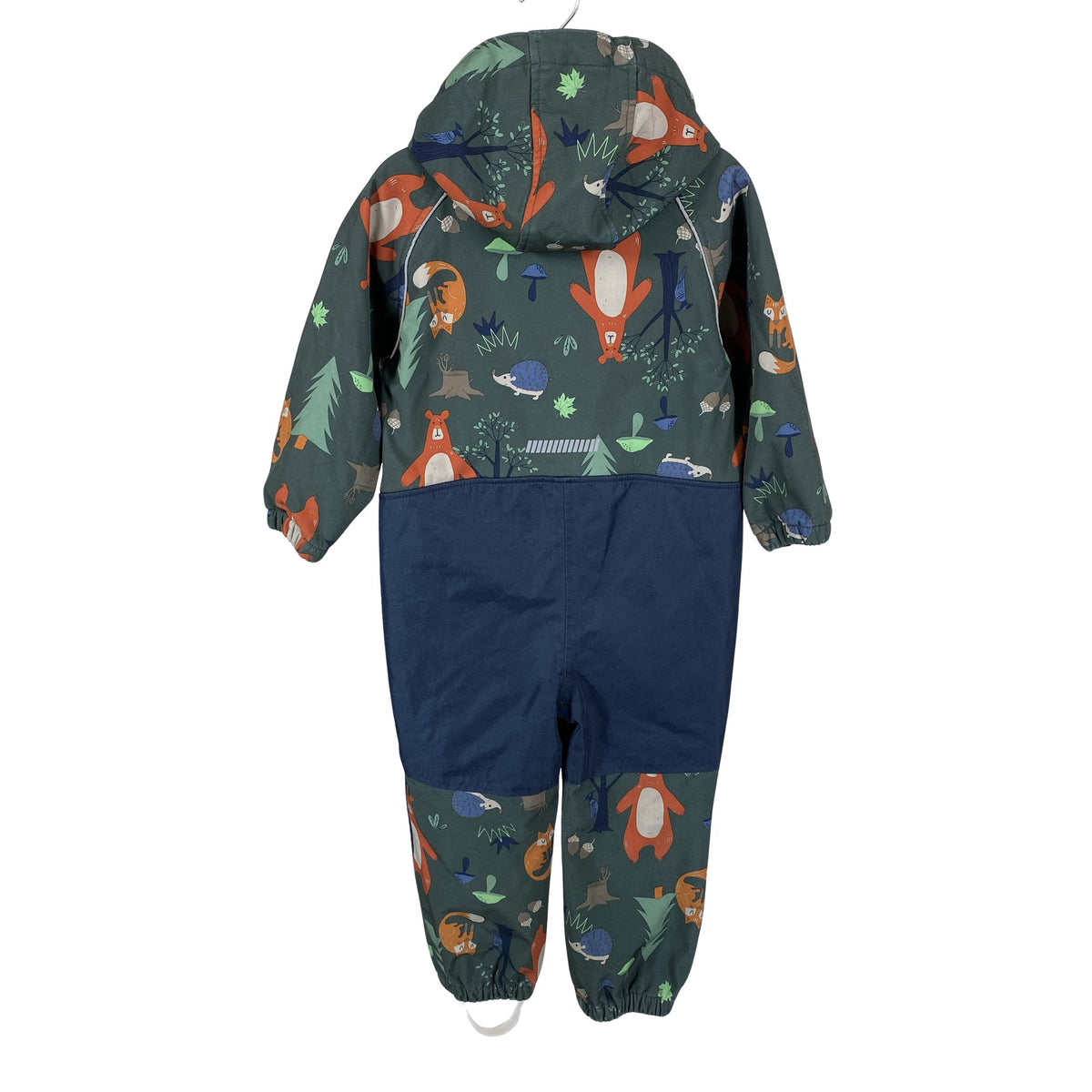 Unisex Name It - Soft shell jumpsuit, size 92 - 98 - Green (2)