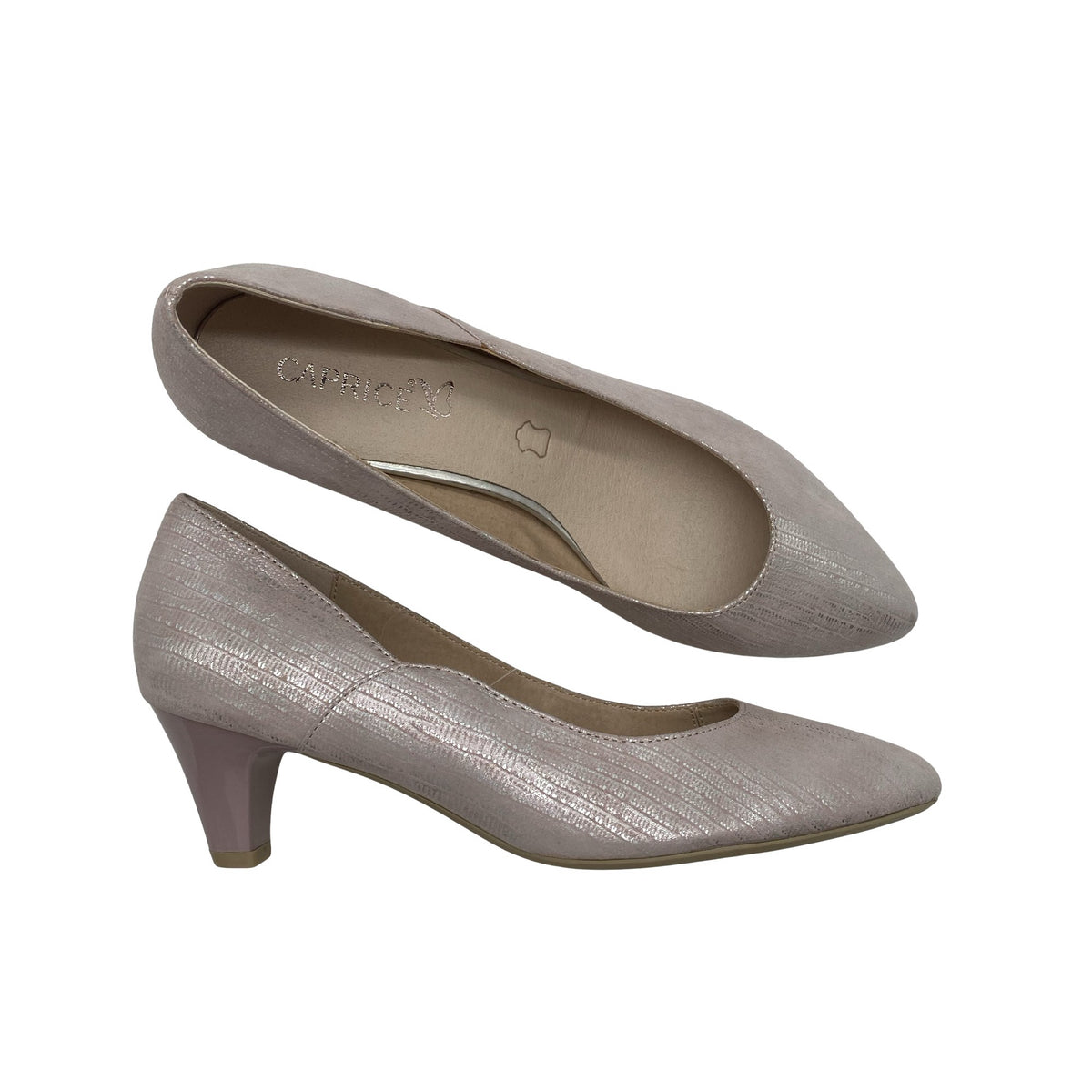 Unisex Caprice - High heels, size 40 - Light pink (1)