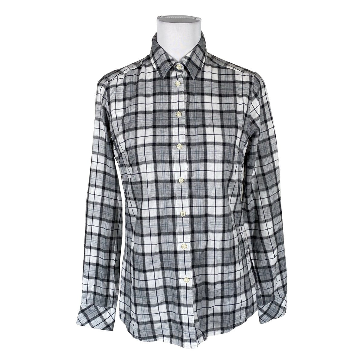 Unisex Barbour - Collared shirt, size 36 - Gray (1)