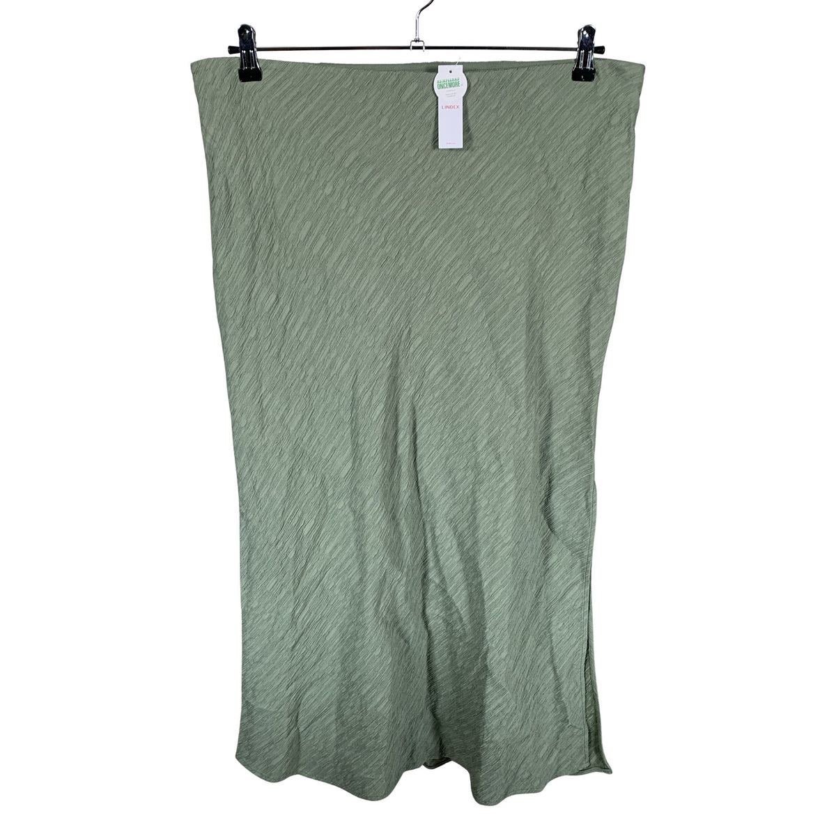 Unisex Lindex - Fabric skirt, size 44 - Green (1)
