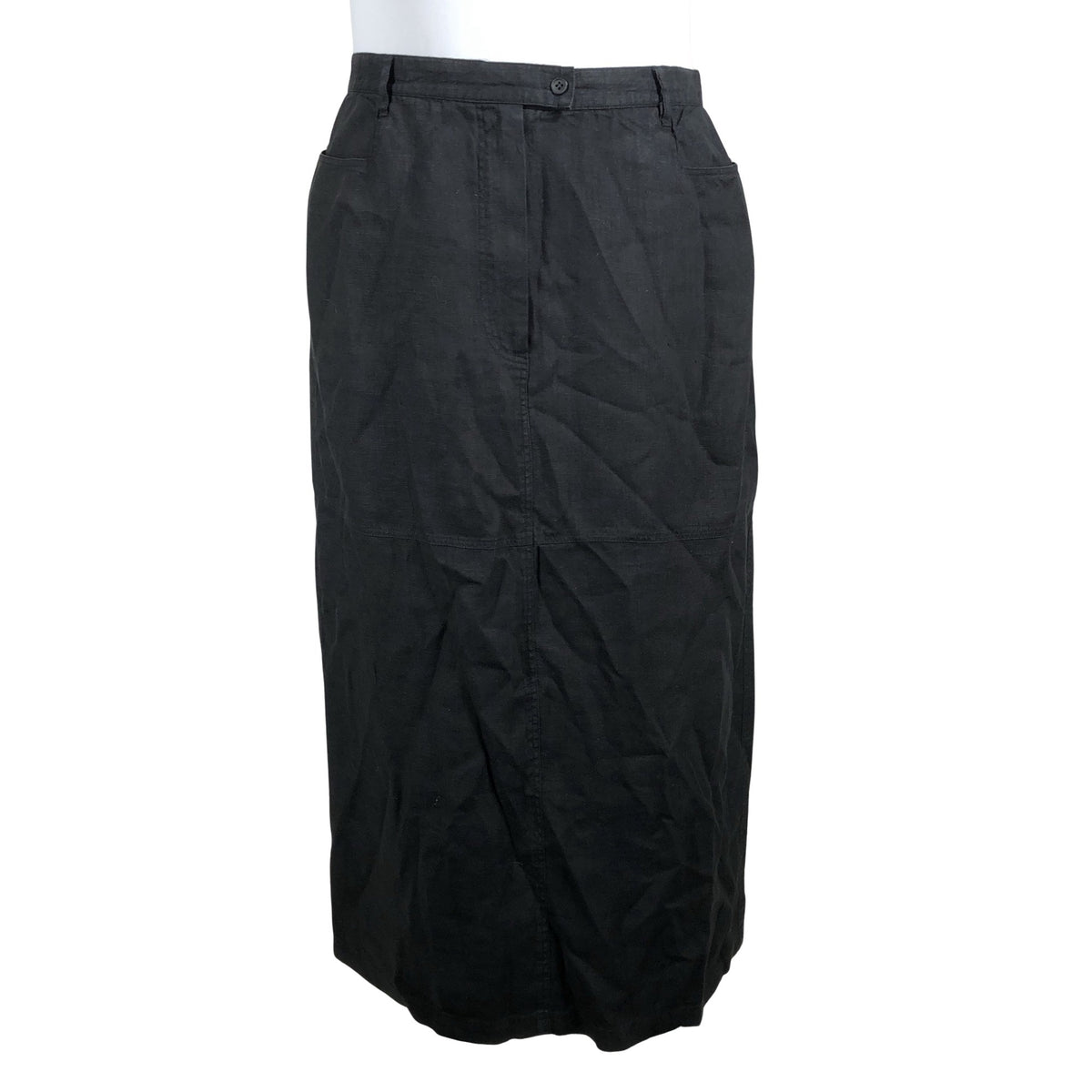 Unisex In Linea - Fabric skirt, size 44 - Black (1)