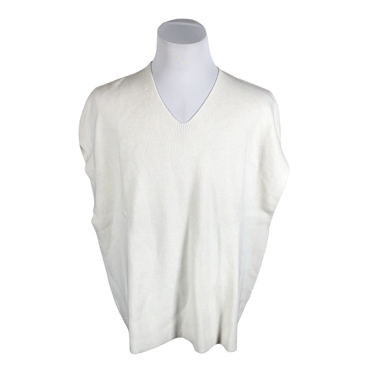 Unisex William De Faye - Knit vest, size 40 - White (1)