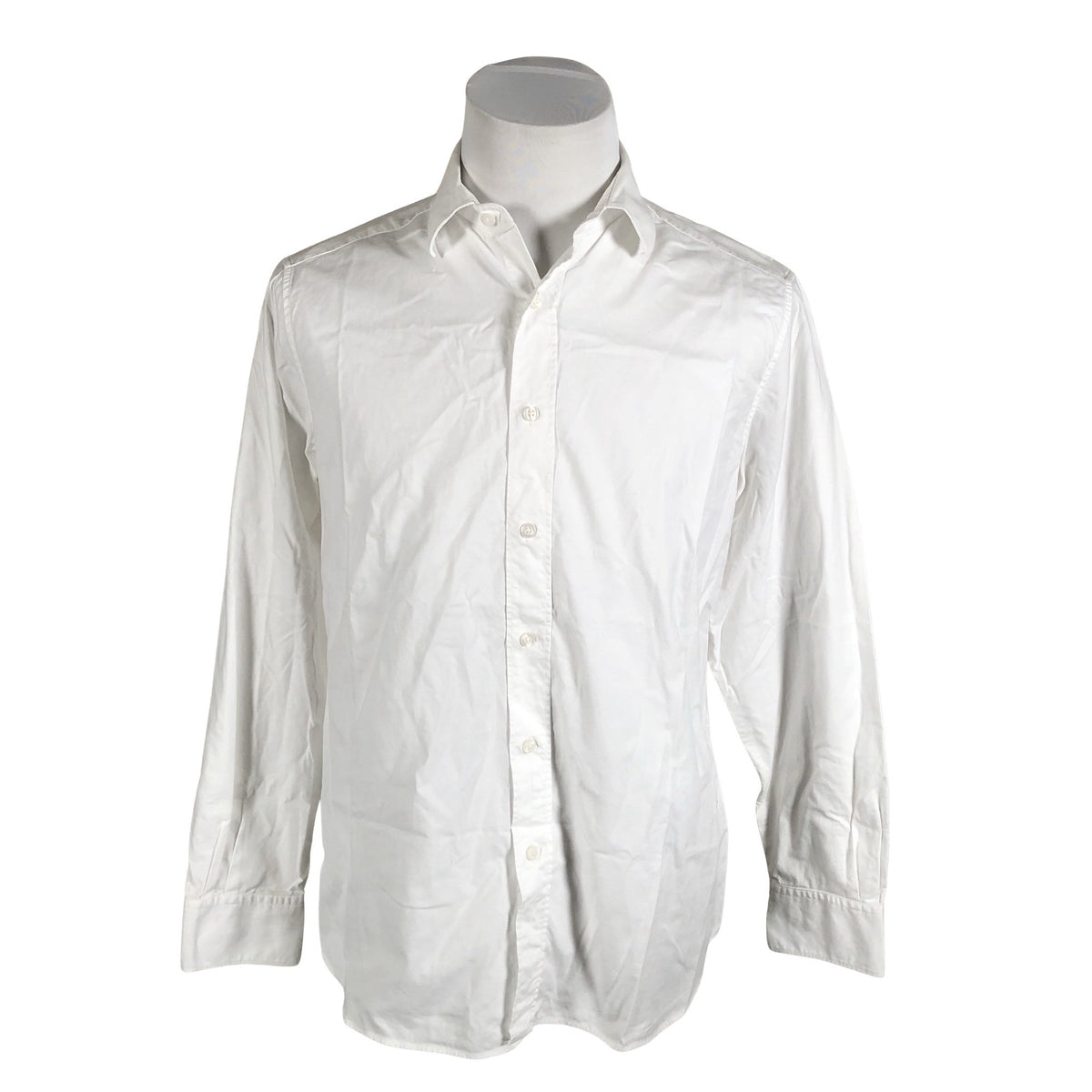 Unisex Massimo Dutti - Collared shirt, size XL - White (1)