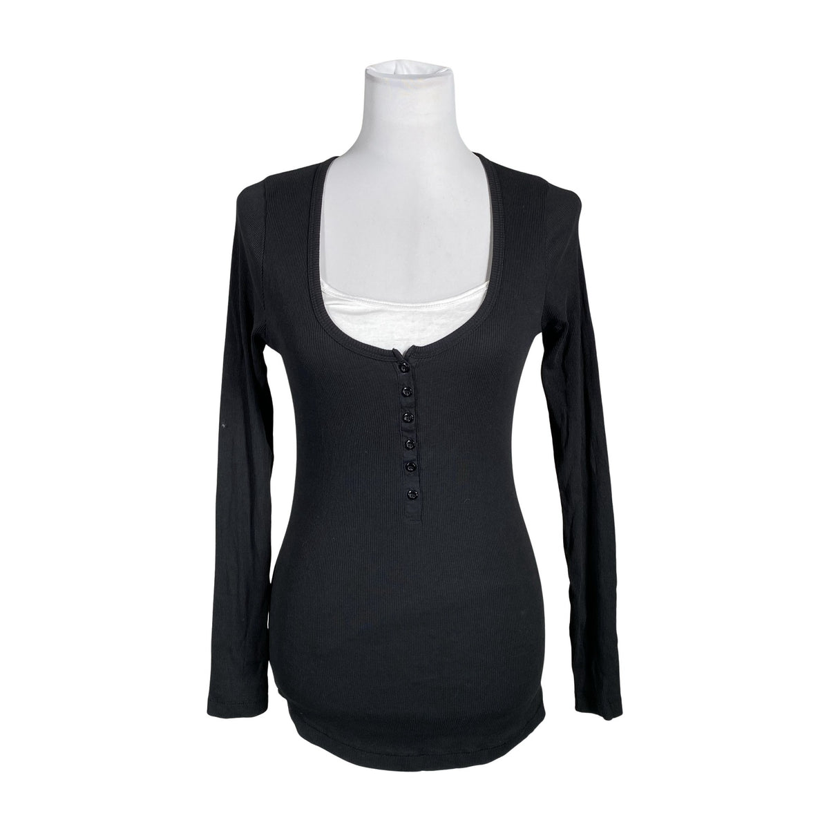 Unisex New Look maternity - Tricot shirt, size 40 - Black (1)