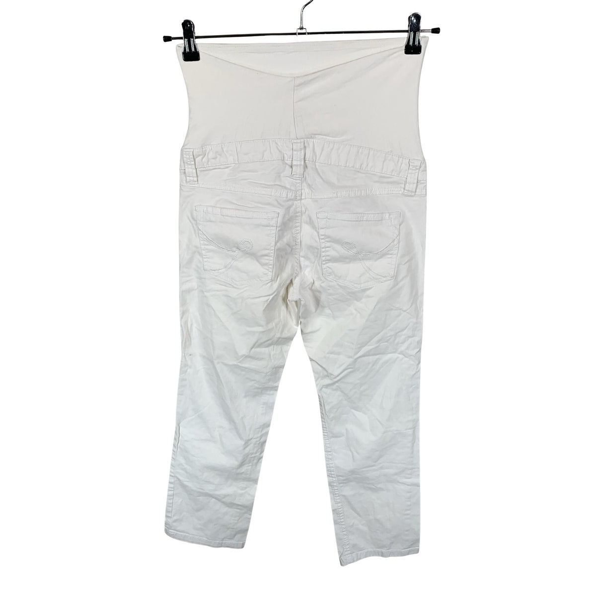 Unisex H&M Mama - Capri jeans, size 36 - White (2)