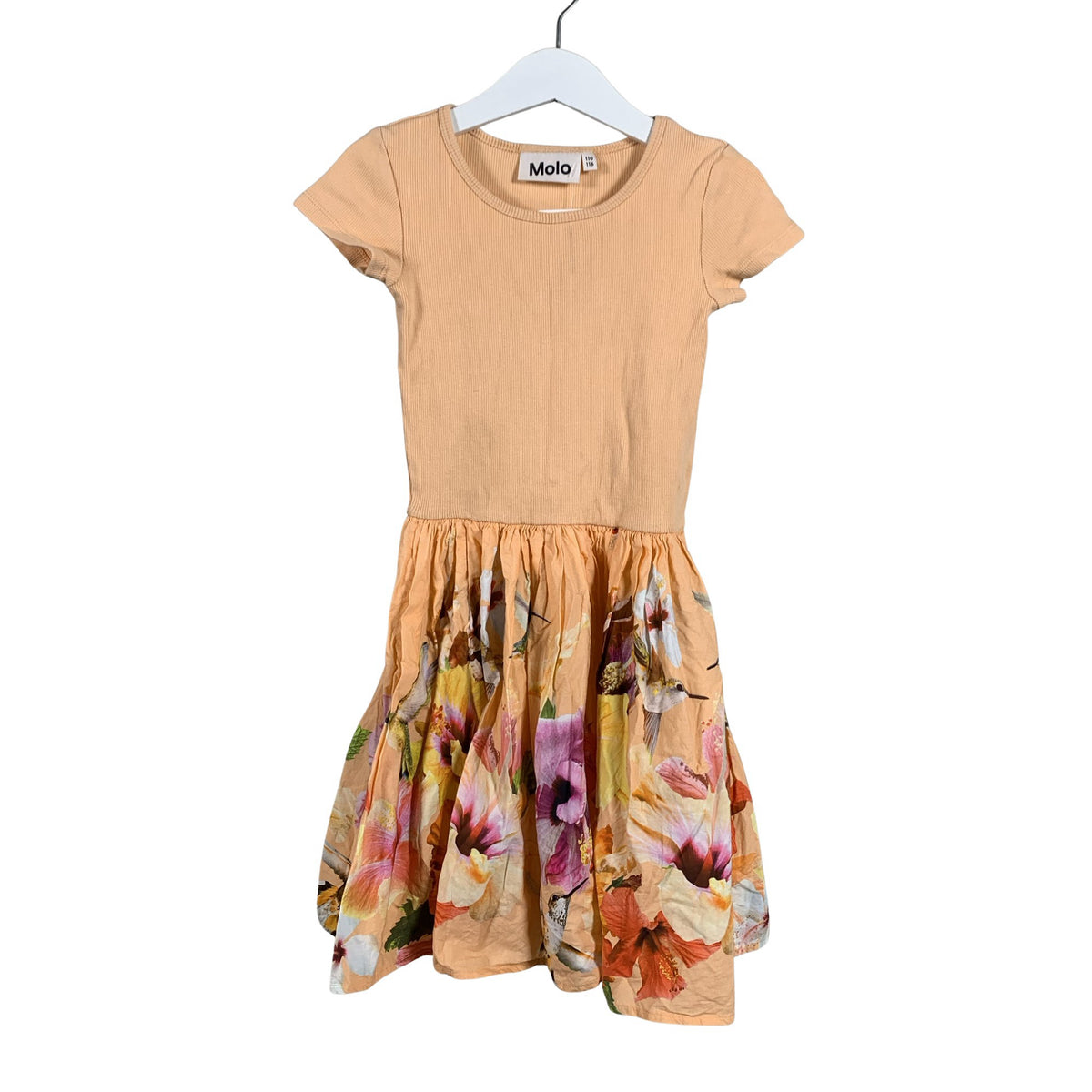 Unisex Molo Kids - Tricot dress, size 104 - 110 - Light pink (1)