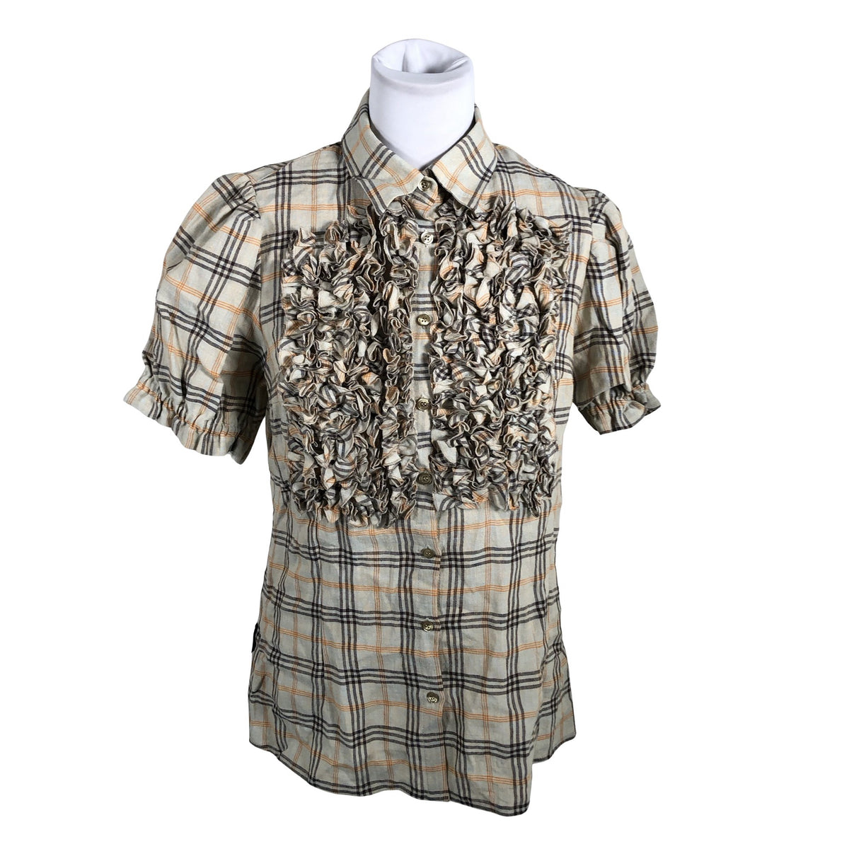Unisex Miam - Short-sleeved blouse, size 40 - Beige (1)
