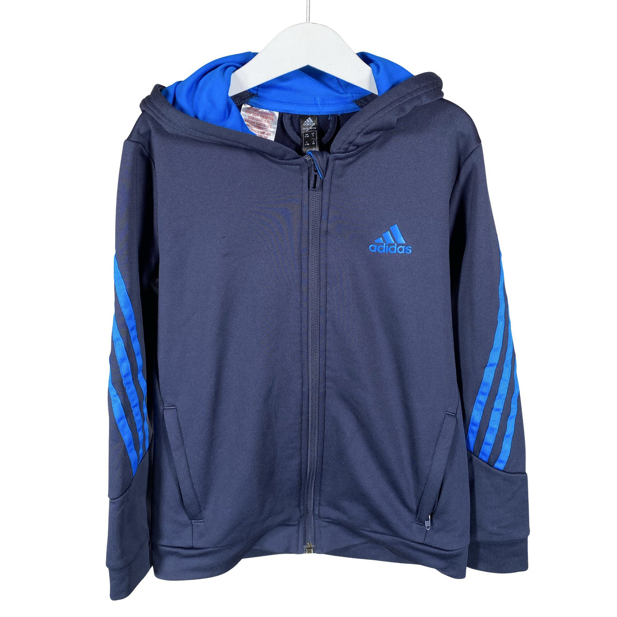 Unisex Adidas - Track jacket, size 134 - 140 - Blue (1)
