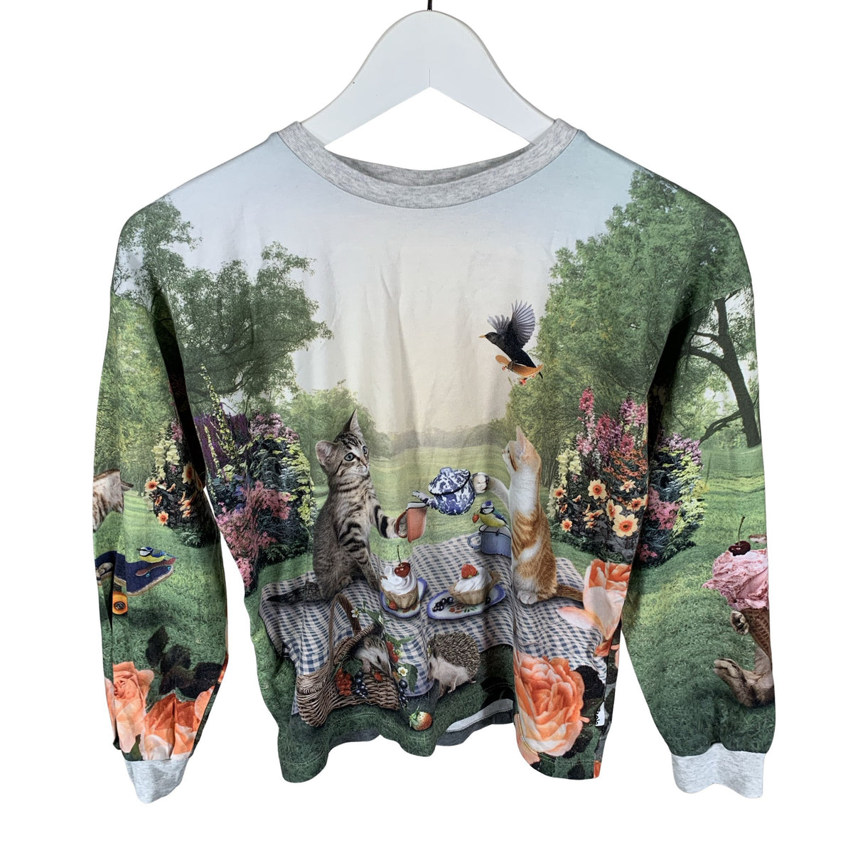 Unisex Molo Kids - Tricot shirt, size 146 - 152 - Gray (1)