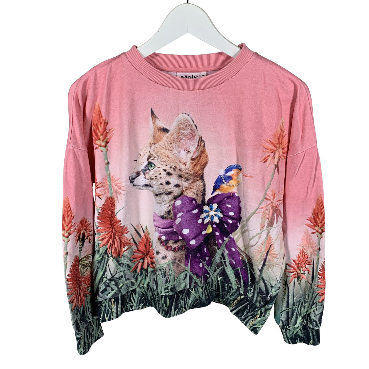 Unisex Molo Kids - Sweatshirt, size 146 - 152 - Light pink (1)