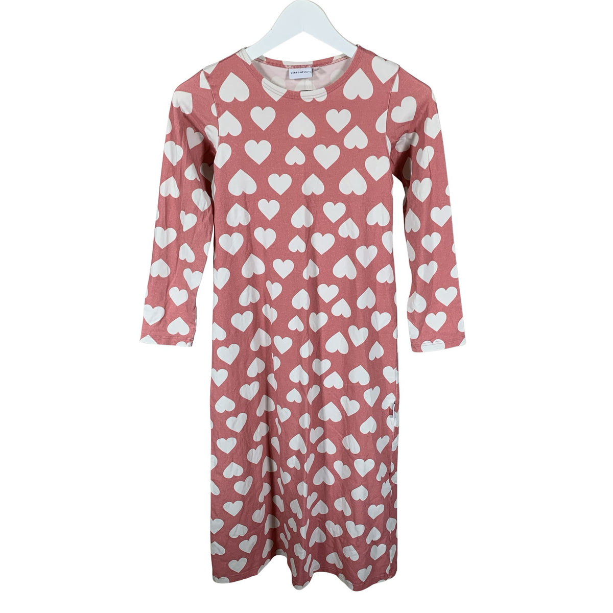 Unisex Versonpuoti - Tricot dress, size 140 - 146 - Light pink (1)