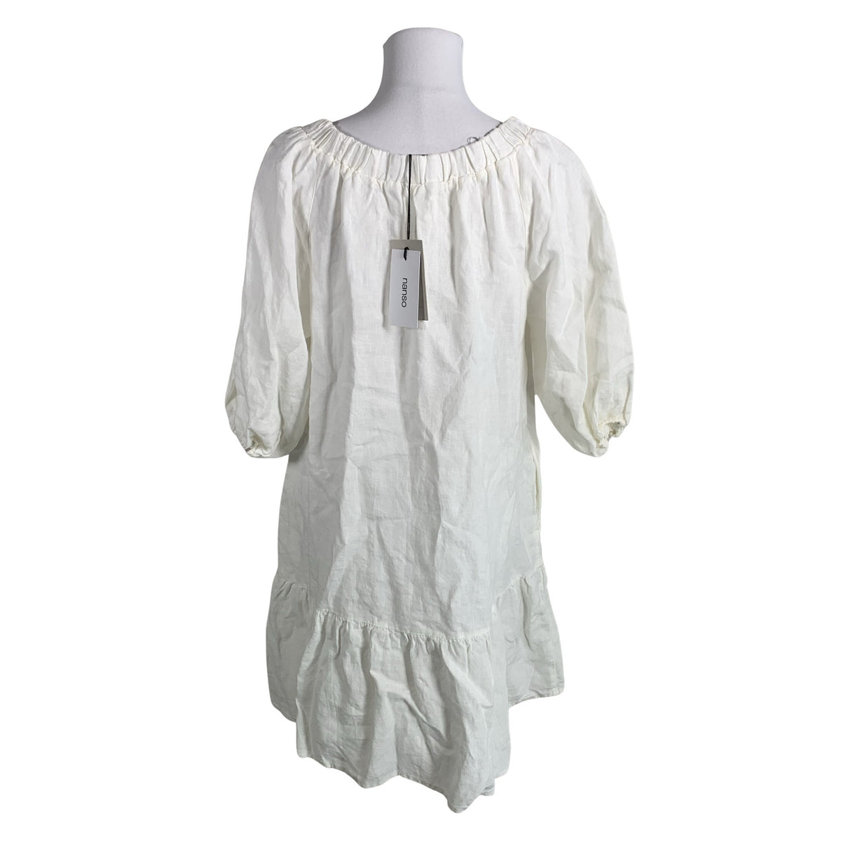 Unisex Nanso - Dress, size 36 - White (2)