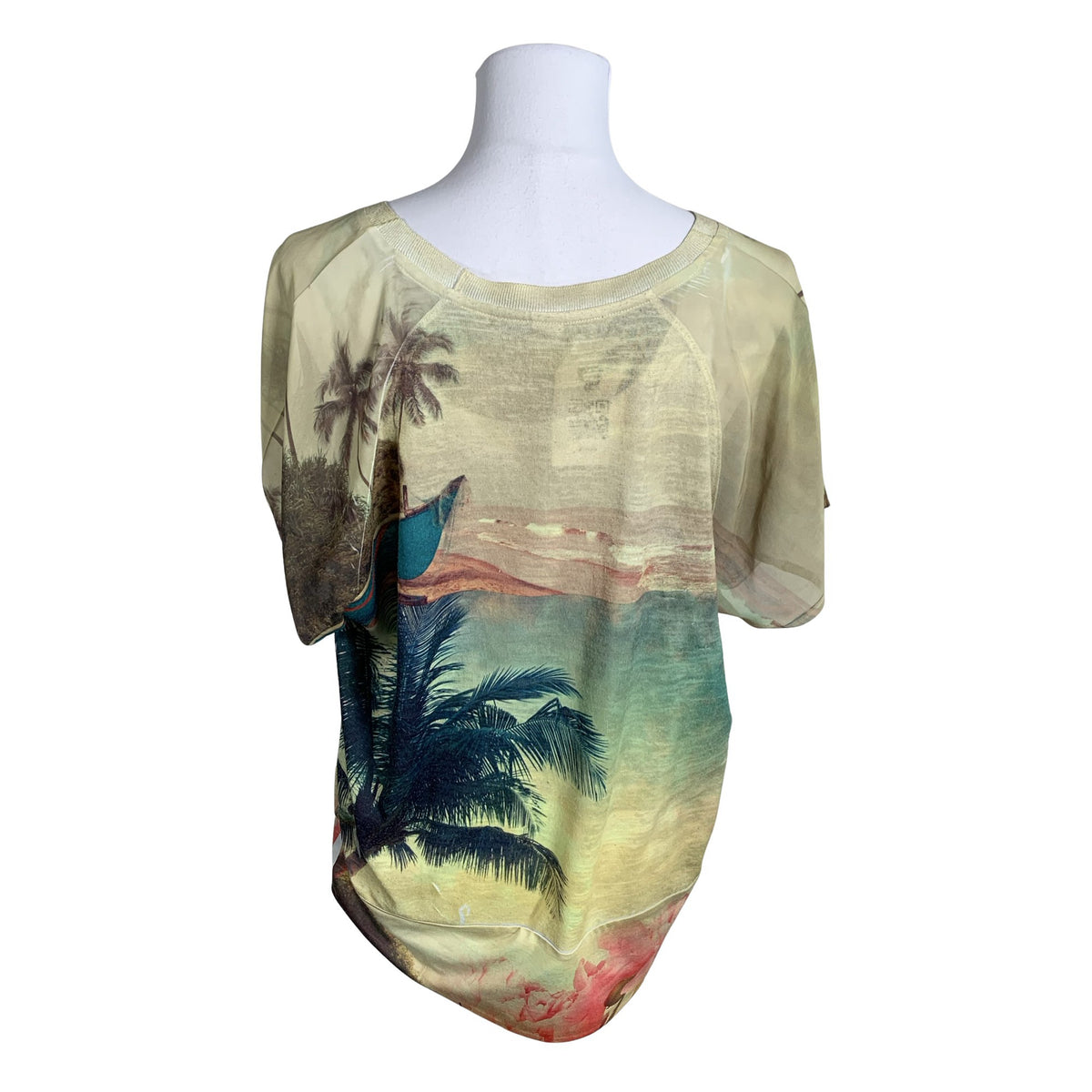 Unisex Love2Wait - Short-sleeved blouse, size 40 - Beige (2)