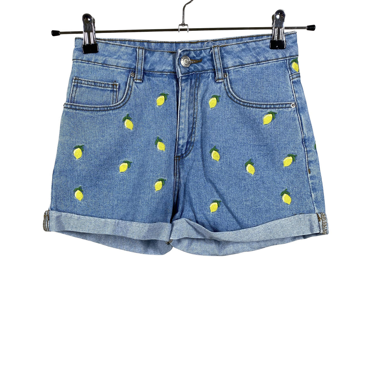 Unisex Calliope - Denim shorts, size 34 - Light blue (1)