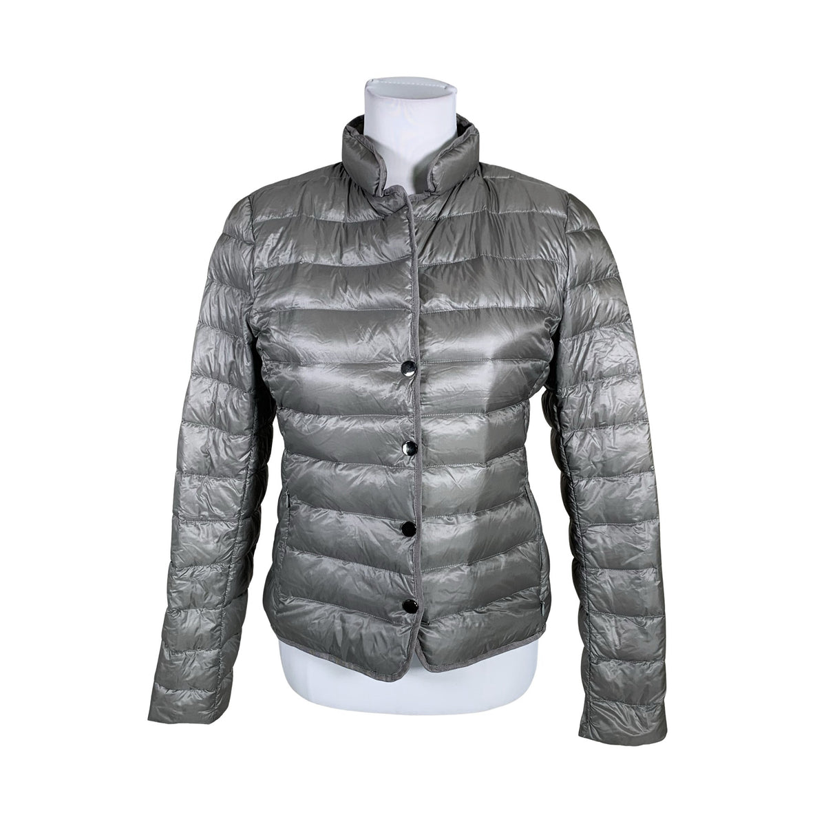 Unisex Hallhuber - Light down jacket, size 38 - Gray (1)