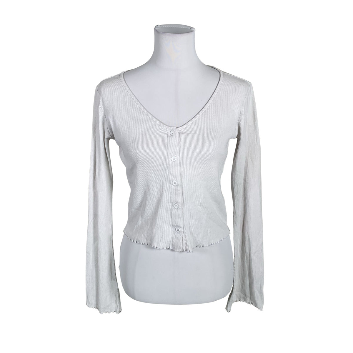 Unisex Urban Classics - Tricot shirt, size 38 - White (1)