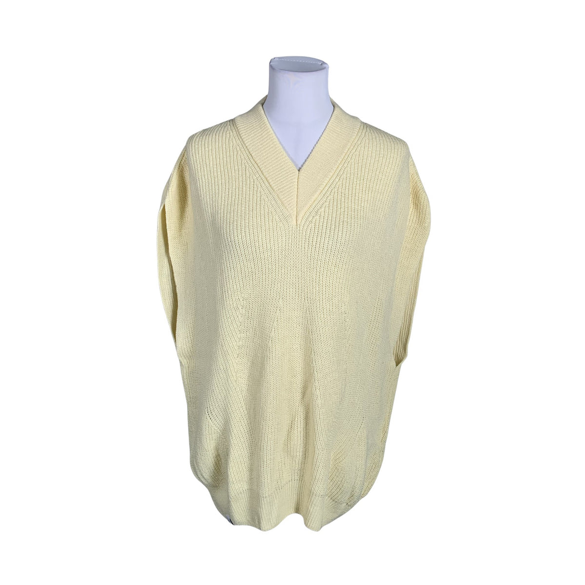 Unisex Makia - Knit vest, size 36 - Yellow (1)