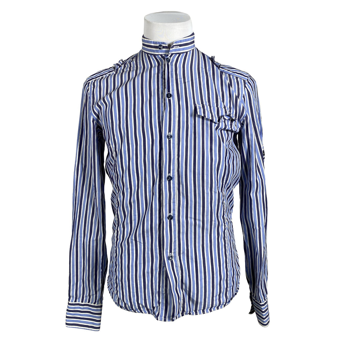 Unisex Versace Jeans Couture - Collared shirt, size S - Blue (1)