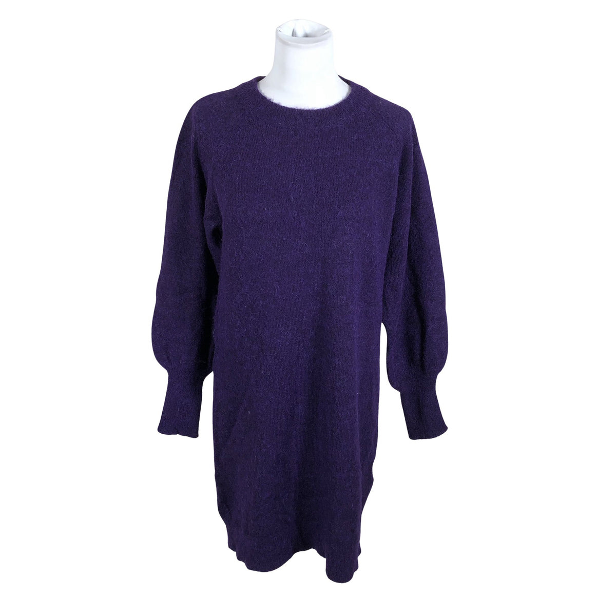 Unisex Selected - Knit tunic, size 38 - Violet (1)