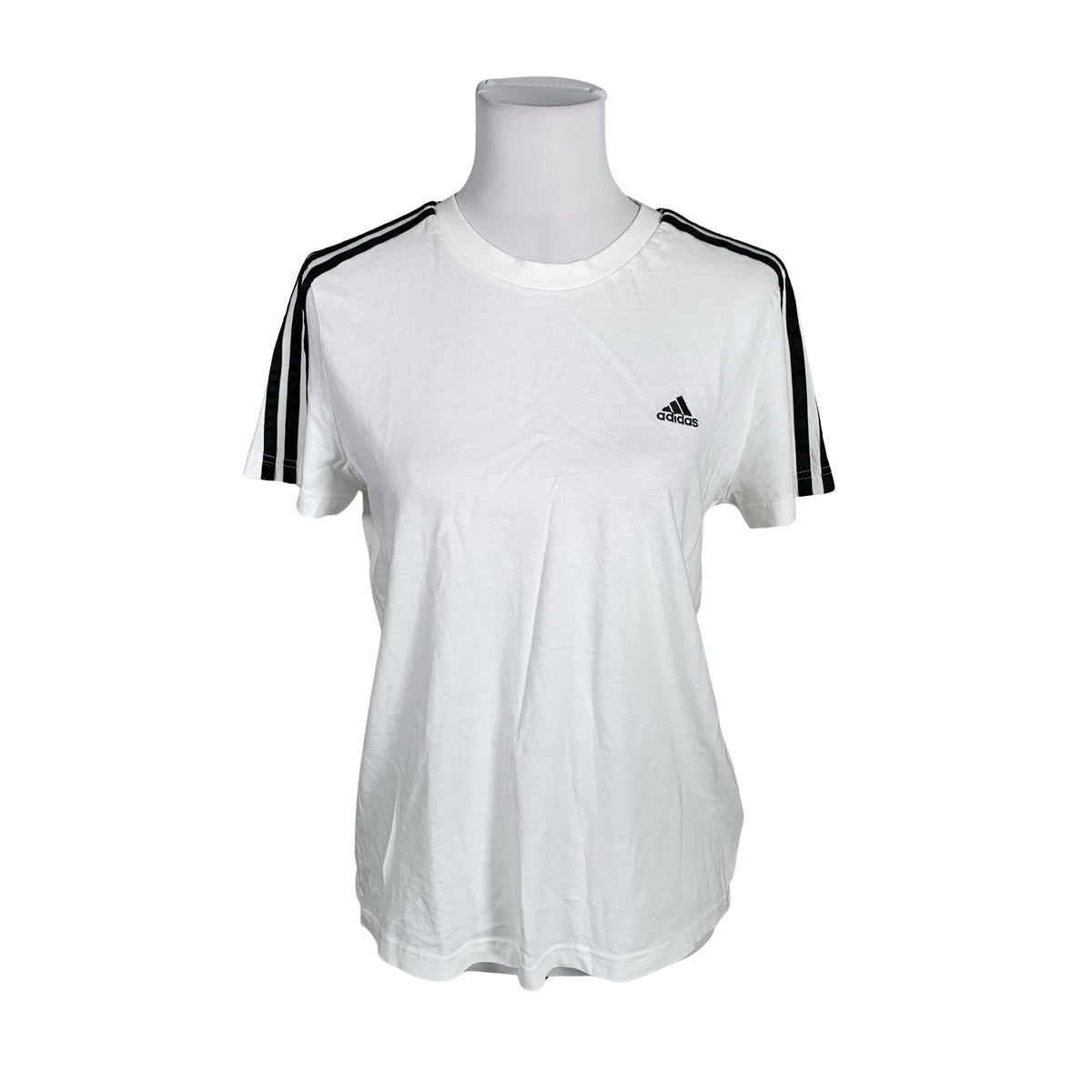 Unisex Adidas - Sports shirt, short sleeve, size 40 - White (1)