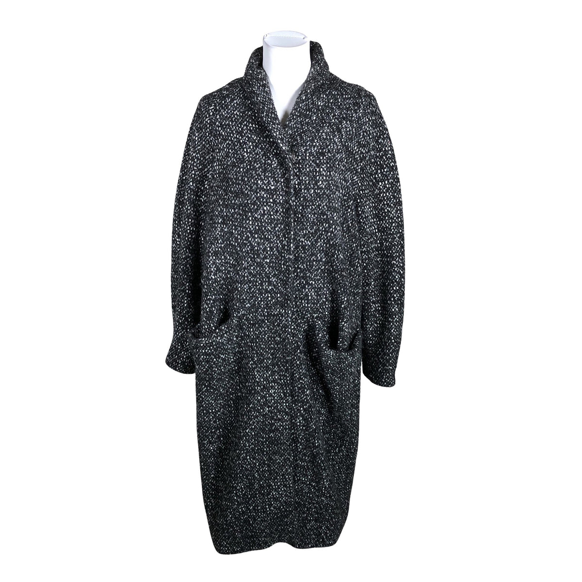 Unisex Marimekko - Wool coat, size 38 - Black (1)