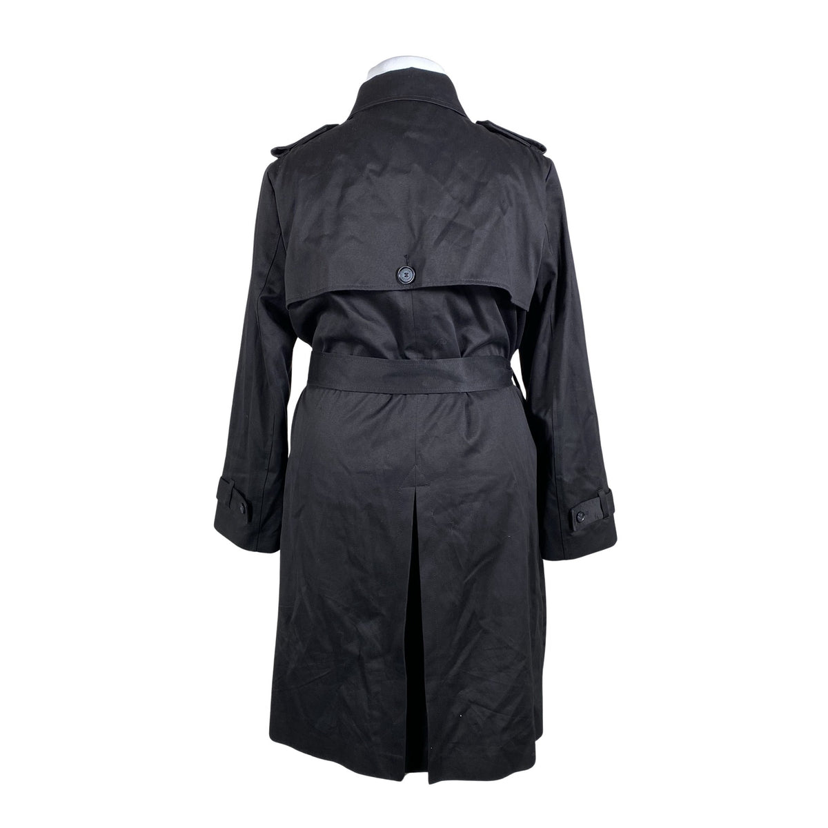 Unisex Jaeger - Trench coat, size 42 - Black (2)