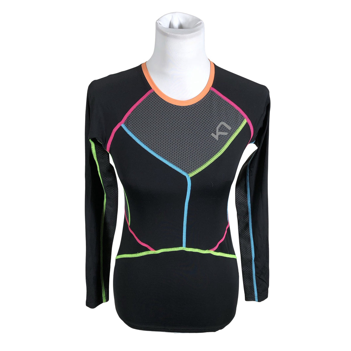 Unisex Kari Traa - Sports shirt, long sleeve, size 36 - Black (1)