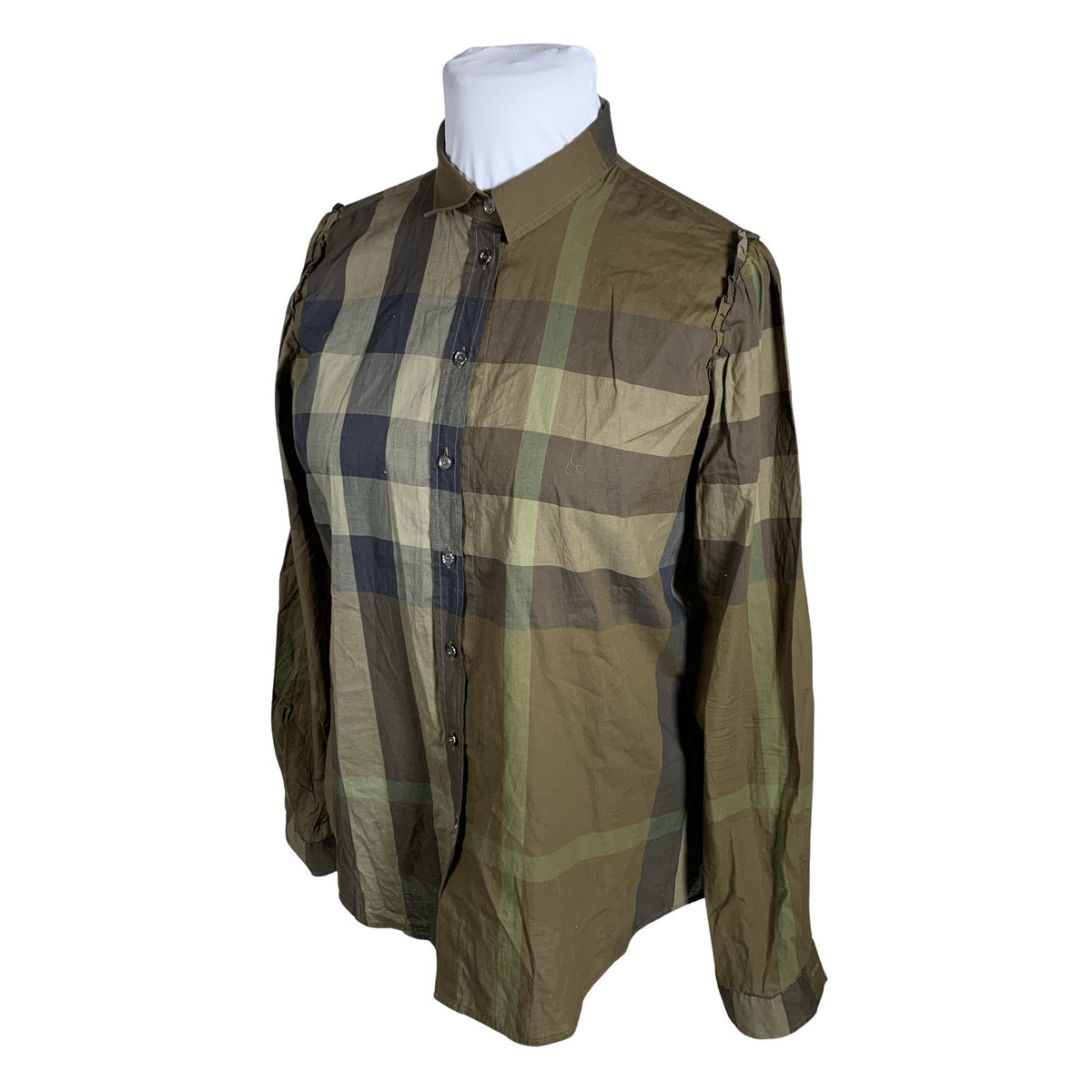 Unisex Burberry Brit - Blouse, size 42 - Green (3)