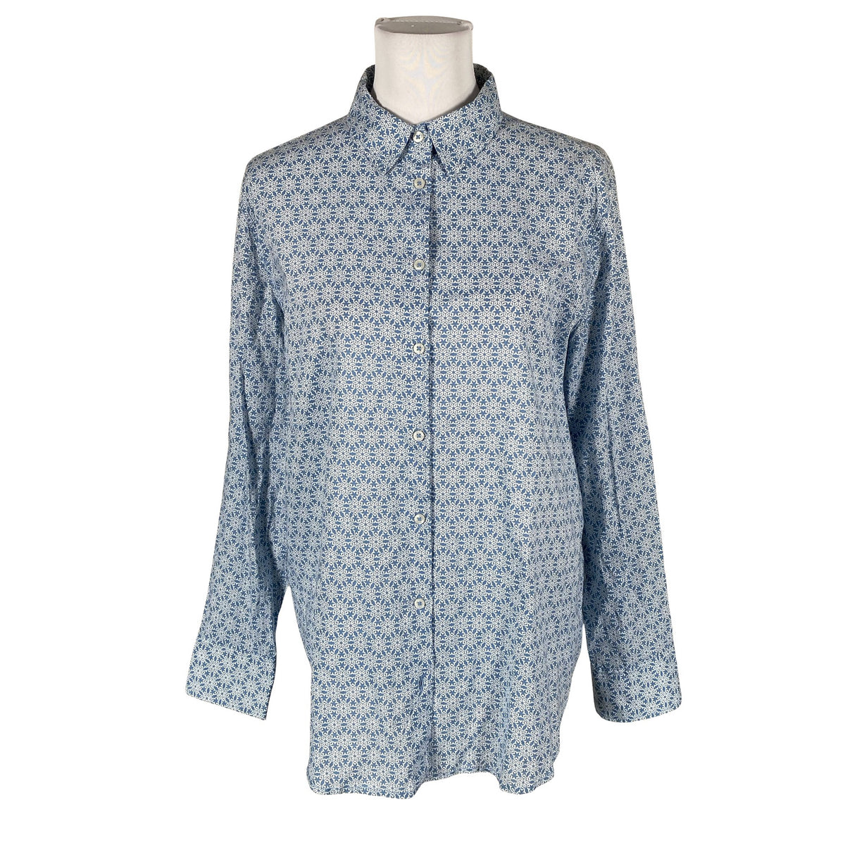 Unisex Benetton - Collared shirt, size 40 - Light blue (1)