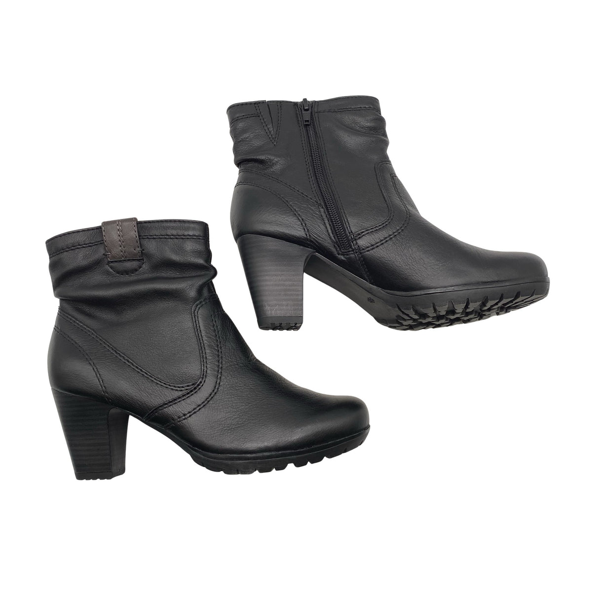 Unisex Jana - Ankle boots, size 38 - Black (1)