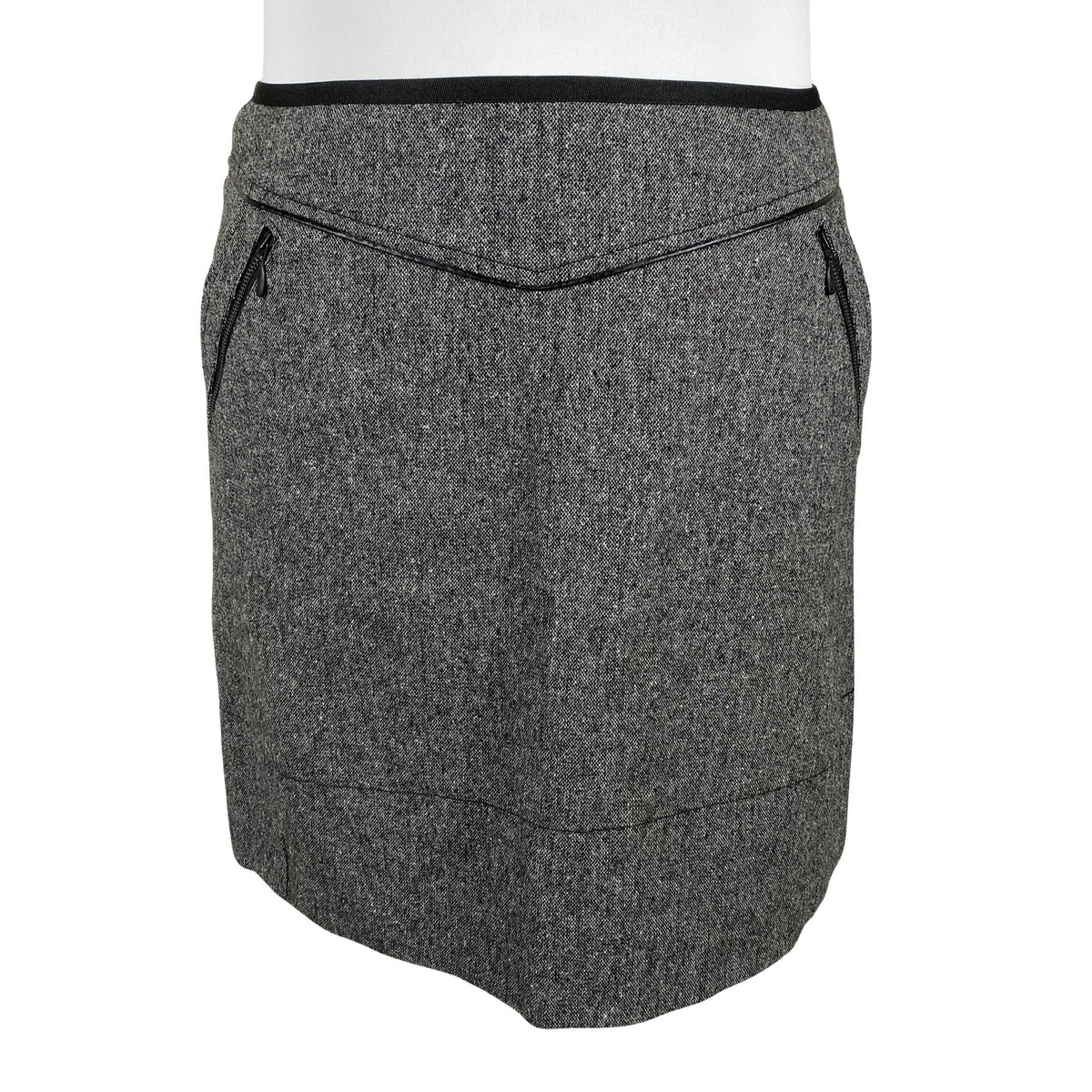 Unisex InWear - Fabric skirt, size 42 - Gray (1)