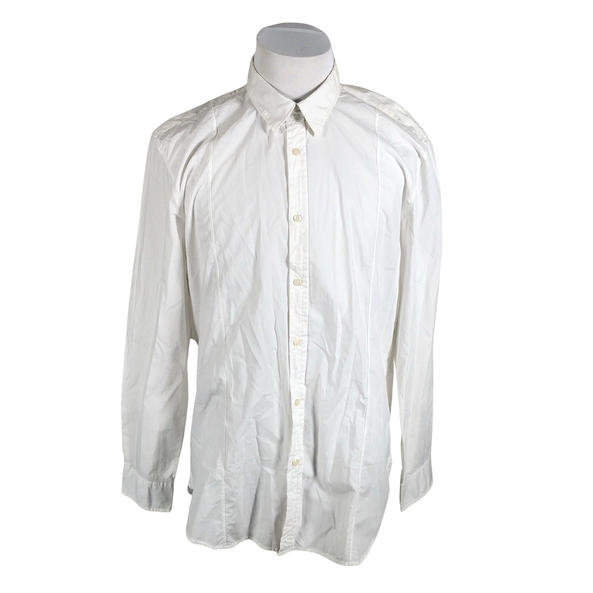 Unisex Marc O'Polo - Collared shirt, size XXL - White (1)