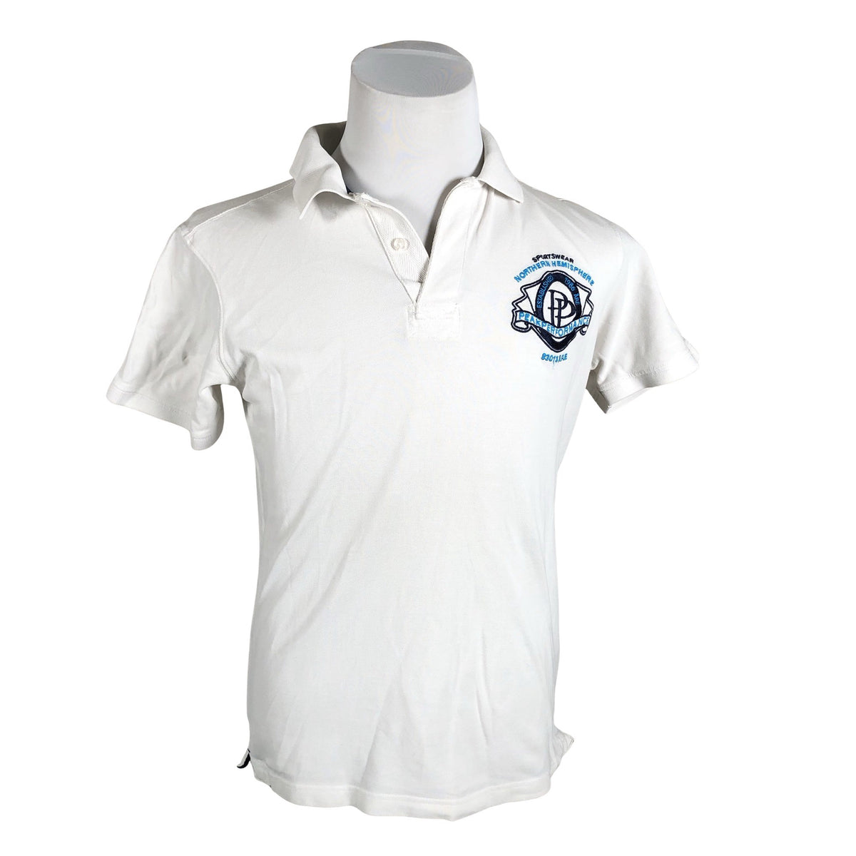 Unisex Peak Performance - Polo shirt, size M - White (1)