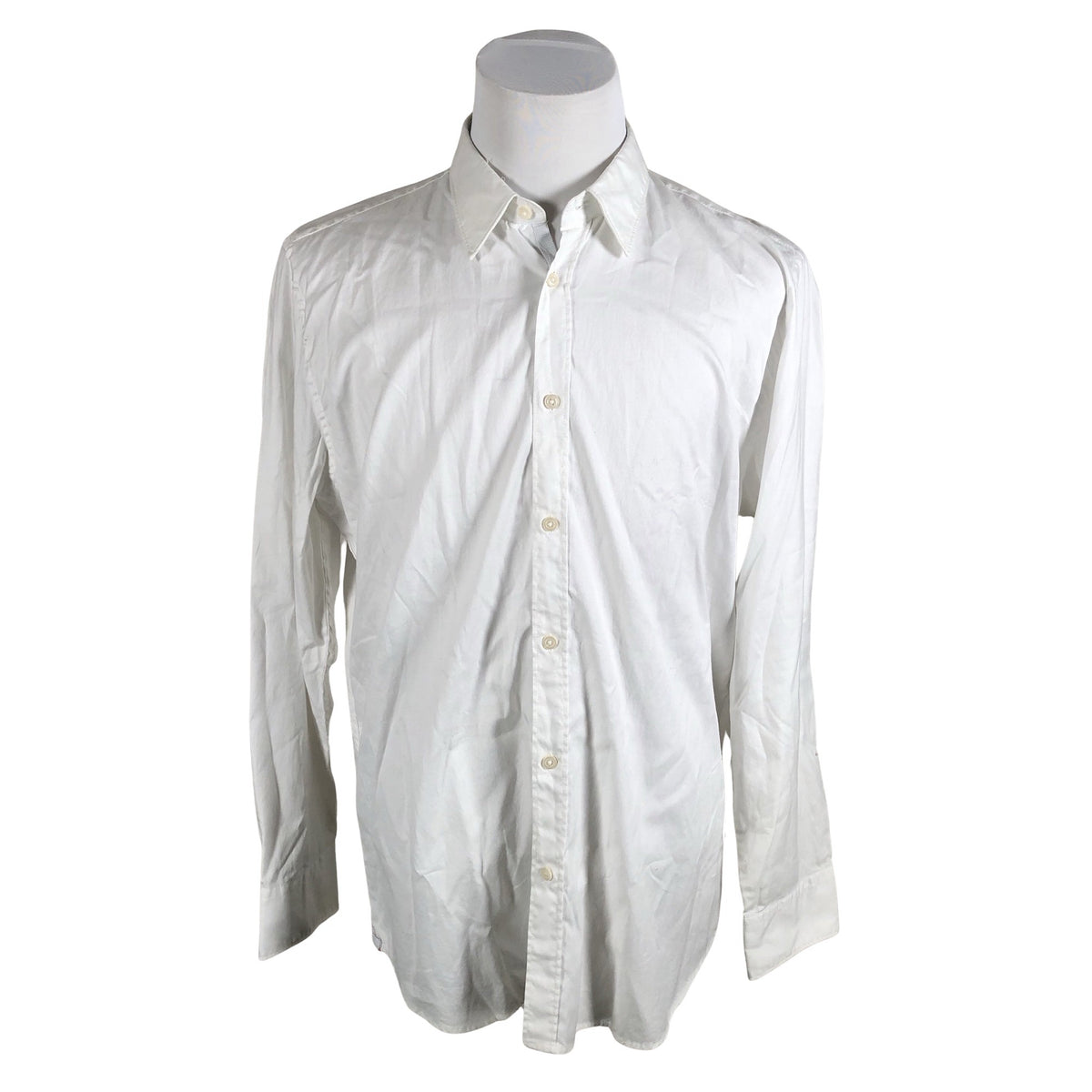 Unisex Marc O'Polo - Collared shirt, size XXL - White (1)