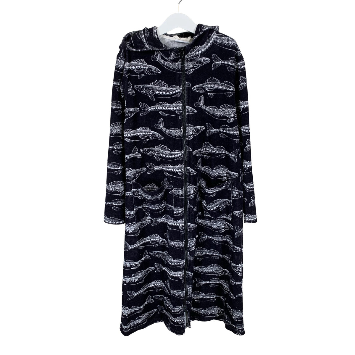 Unisex Versonpuoti - Bathrobe, size 140 - 146 - Black (1)