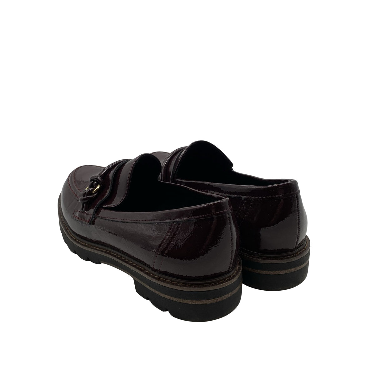 Unisex Marco Tozzi - Loafers, size 37 - Wine red (2)