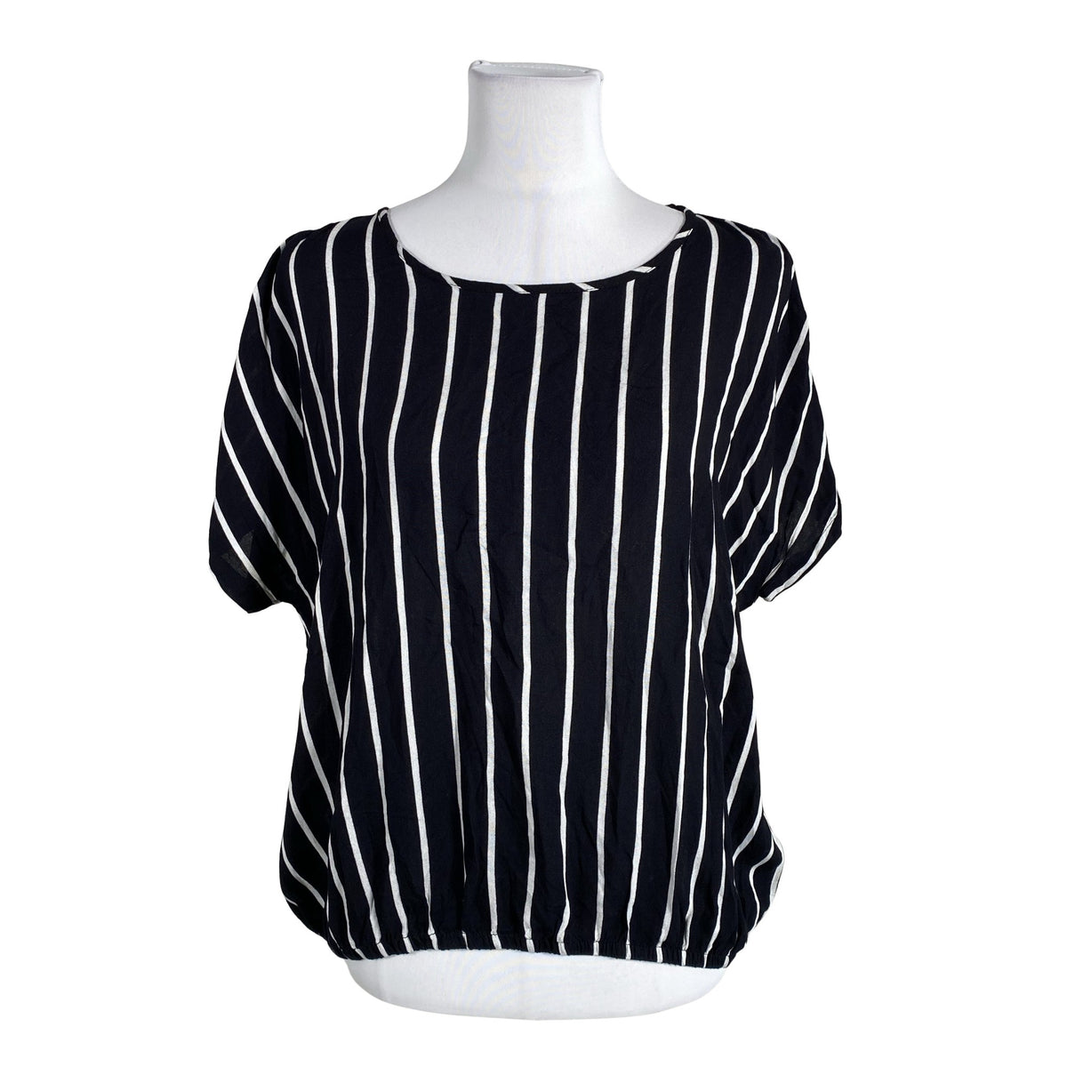 Unisex Kaffe - Short-sleeved blouse, size 40 - Black (1)