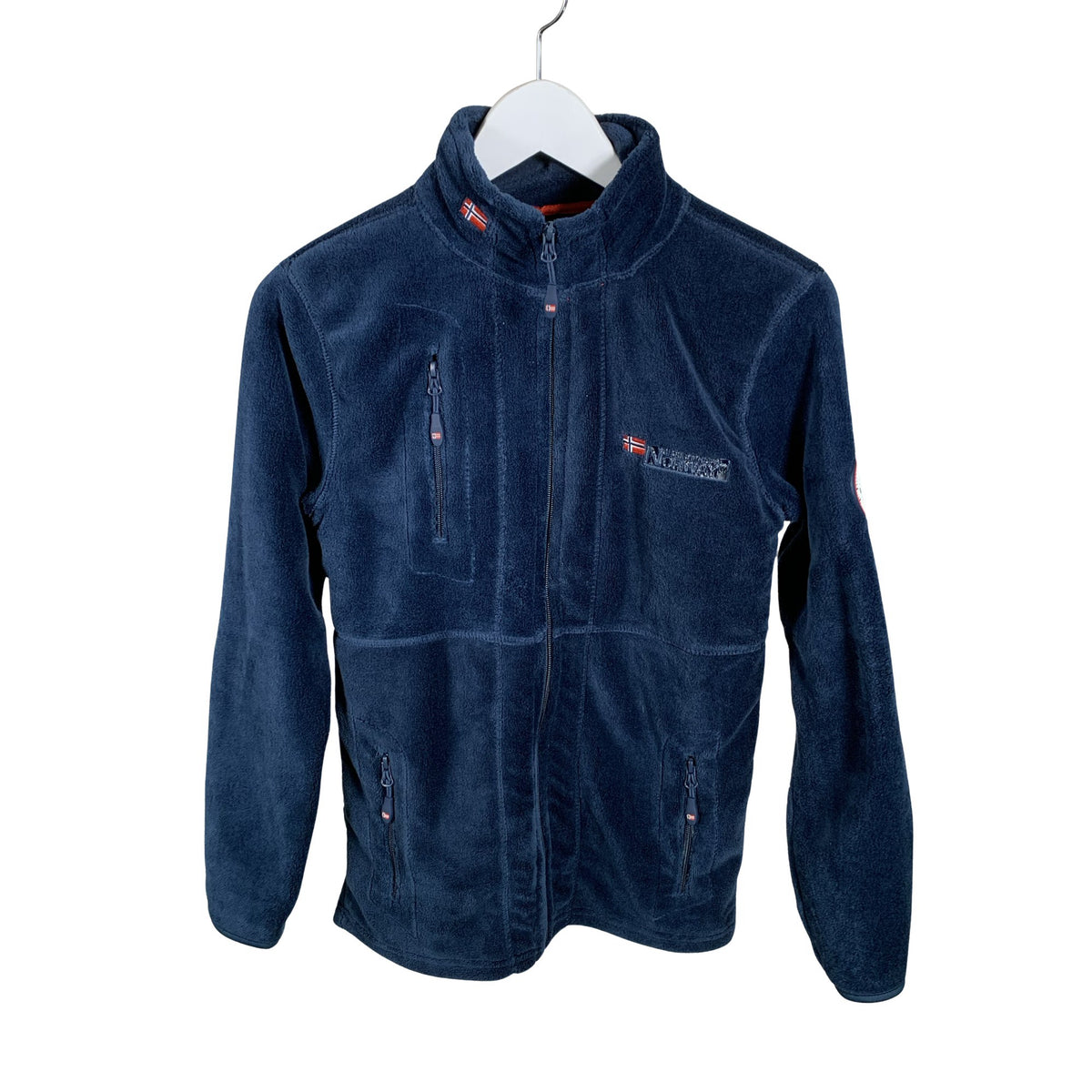 Unisex Geographical Norway - Fleece jacket, size 158 - 164 - Blue (1)